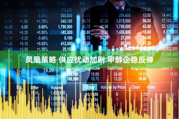 凤凰策略 供应扰动加剧 甲醇企稳反弹