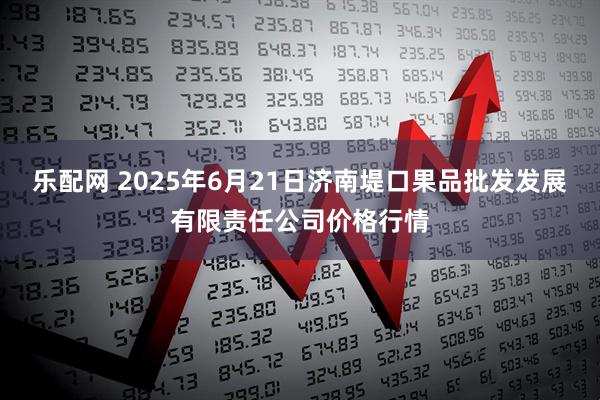 乐配网 2025年6月21日济南堤口果品批发发展有限责任公司价格行情