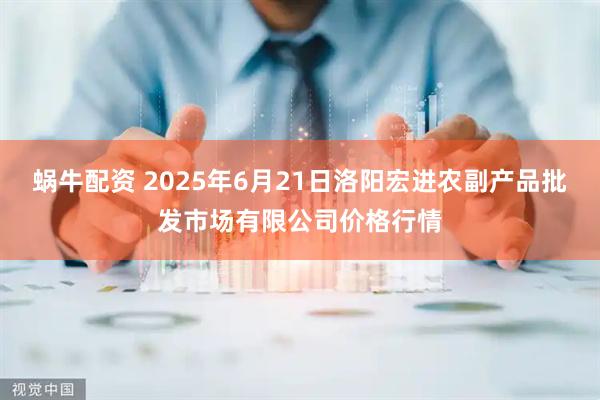 蜗牛配资 2025年6月21日洛阳宏进农副产品批发市场有限公司价格行情