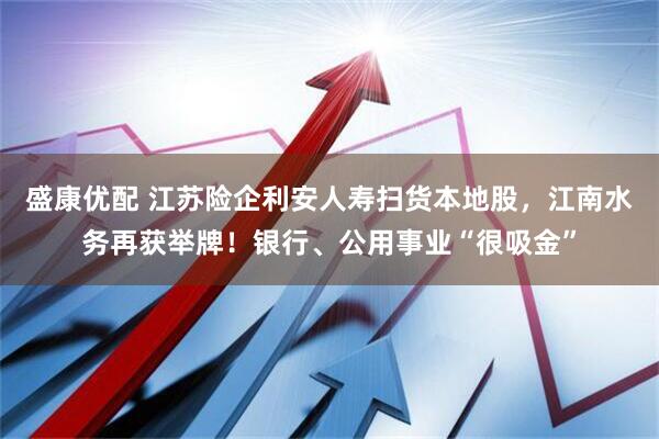 盛康优配 江苏险企利安人寿扫货本地股，江南水务再获举牌！银行、公用事业“很吸金”
